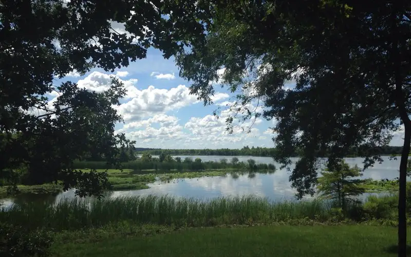 confluence of two rivers