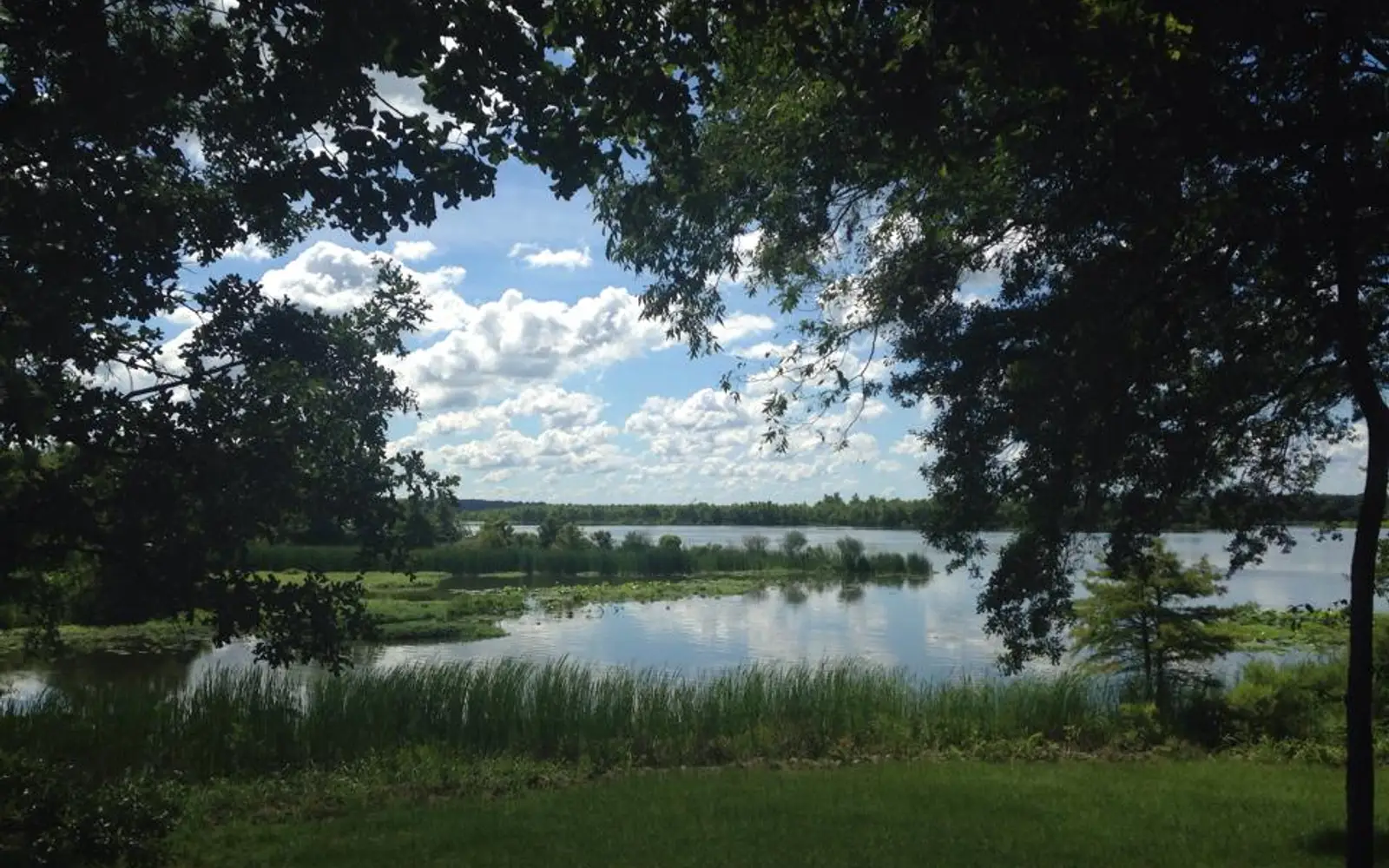 confluence of two rivers