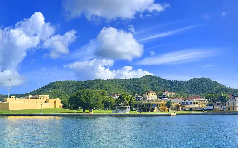 View of the Christiansted NHS complex