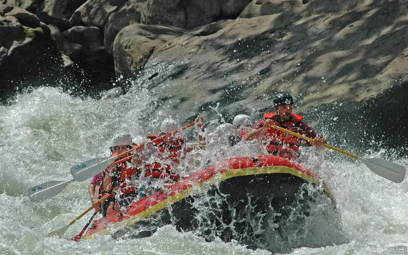 Rafters enjoying the Gauley River