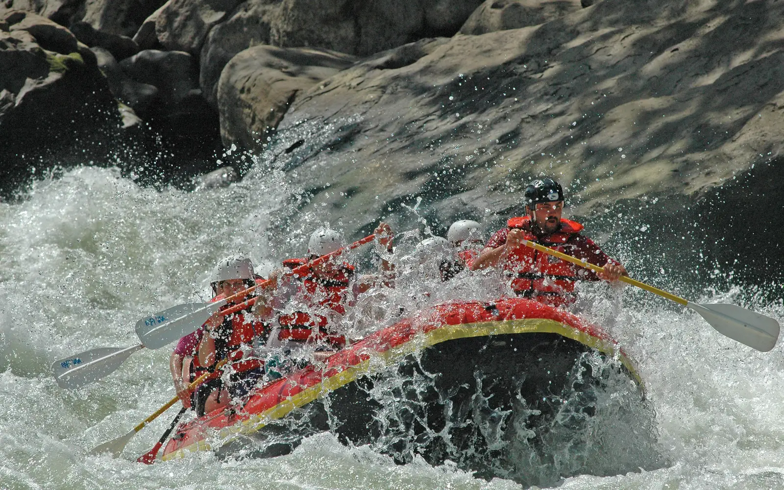Rafters enjoying the Gauley River
