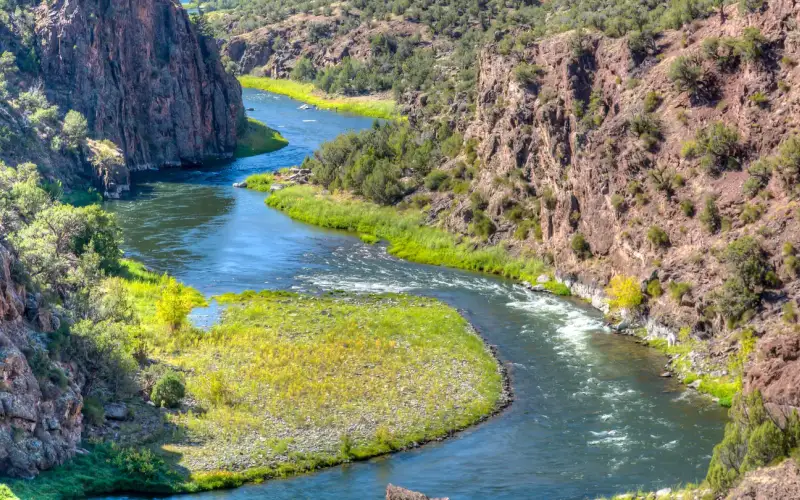 Overlooking the Gunnison River within the Gunnison Gorge Wilderness