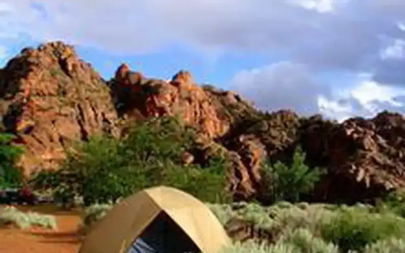 Camping at Snow Canyon