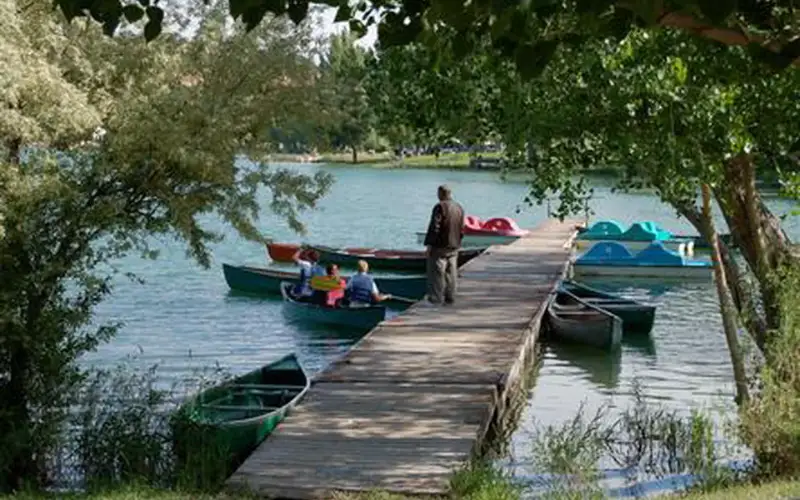 Dock at Palisade State Park