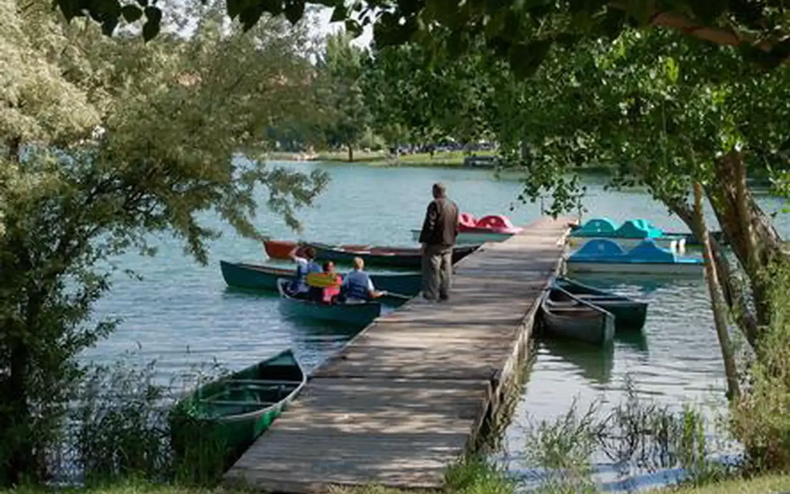 Dock at Palisade State Park