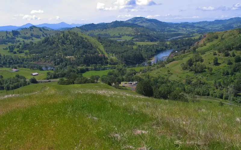 Scenic valley overlook