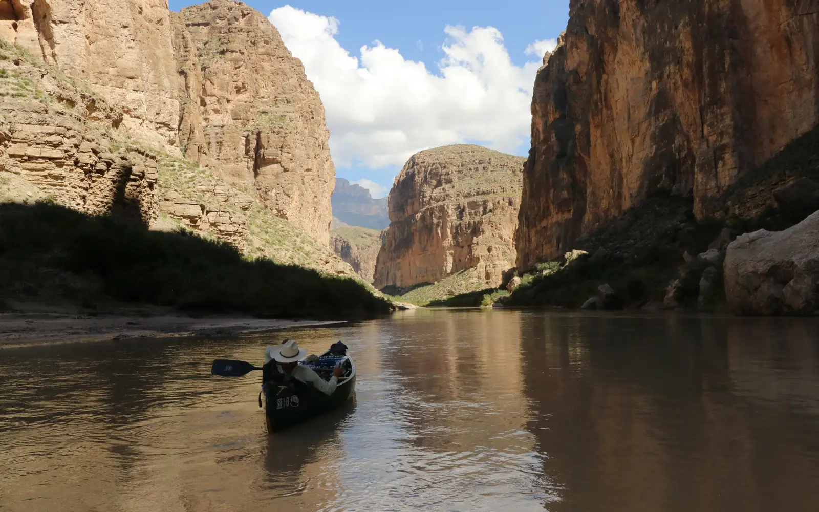 Canoeing Boquillas Canyon