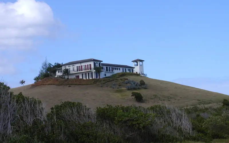 View of the Salt River Bay Visitor Contact Station