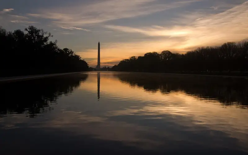 Washington Monument at Dusk