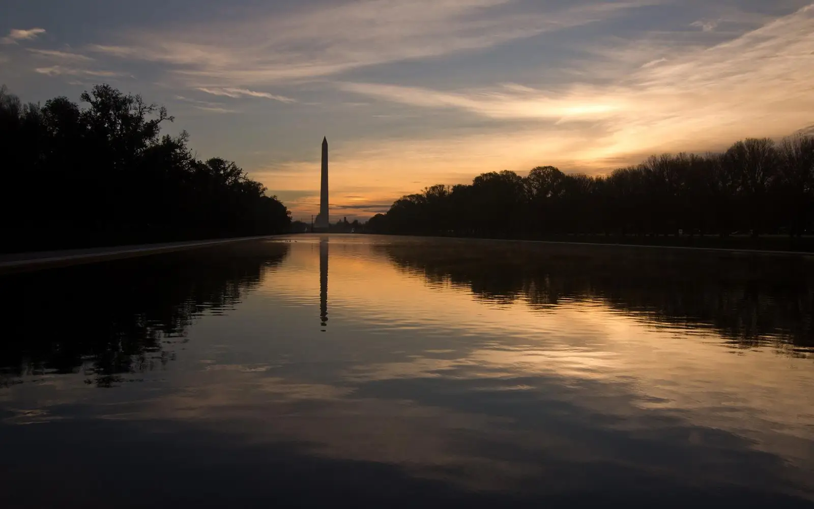 Washington Monument at Dusk